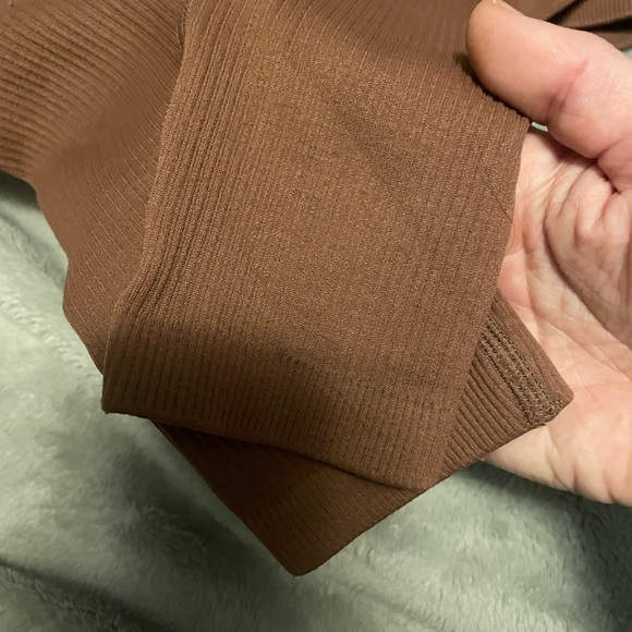 Brown Women's Crop Top - Picture 2 of 5